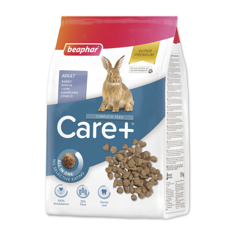 Beaphar Care+ Rabbit, 1,5kg -  корм для всех пород кроликов